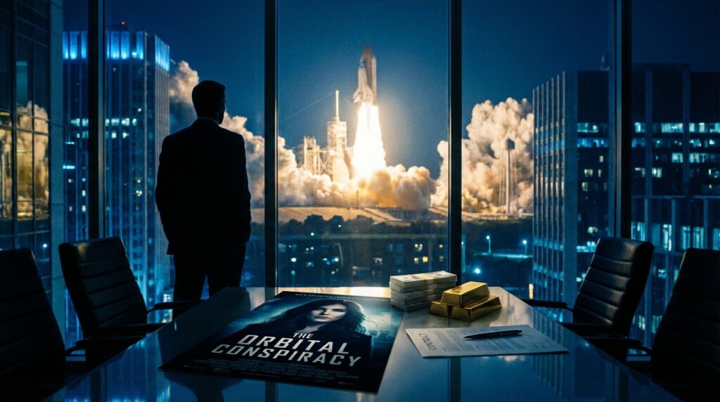 Amazonの巨額投資とメラニア映画の謎を象徴するイメージ