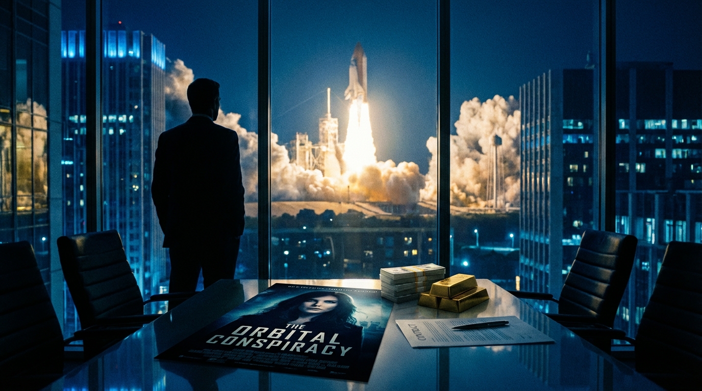 Amazonの巨額投資とメラニア映画の謎を象徴するイメージ