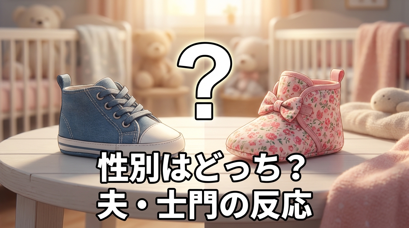 男の子と女の子のベビーシューズ