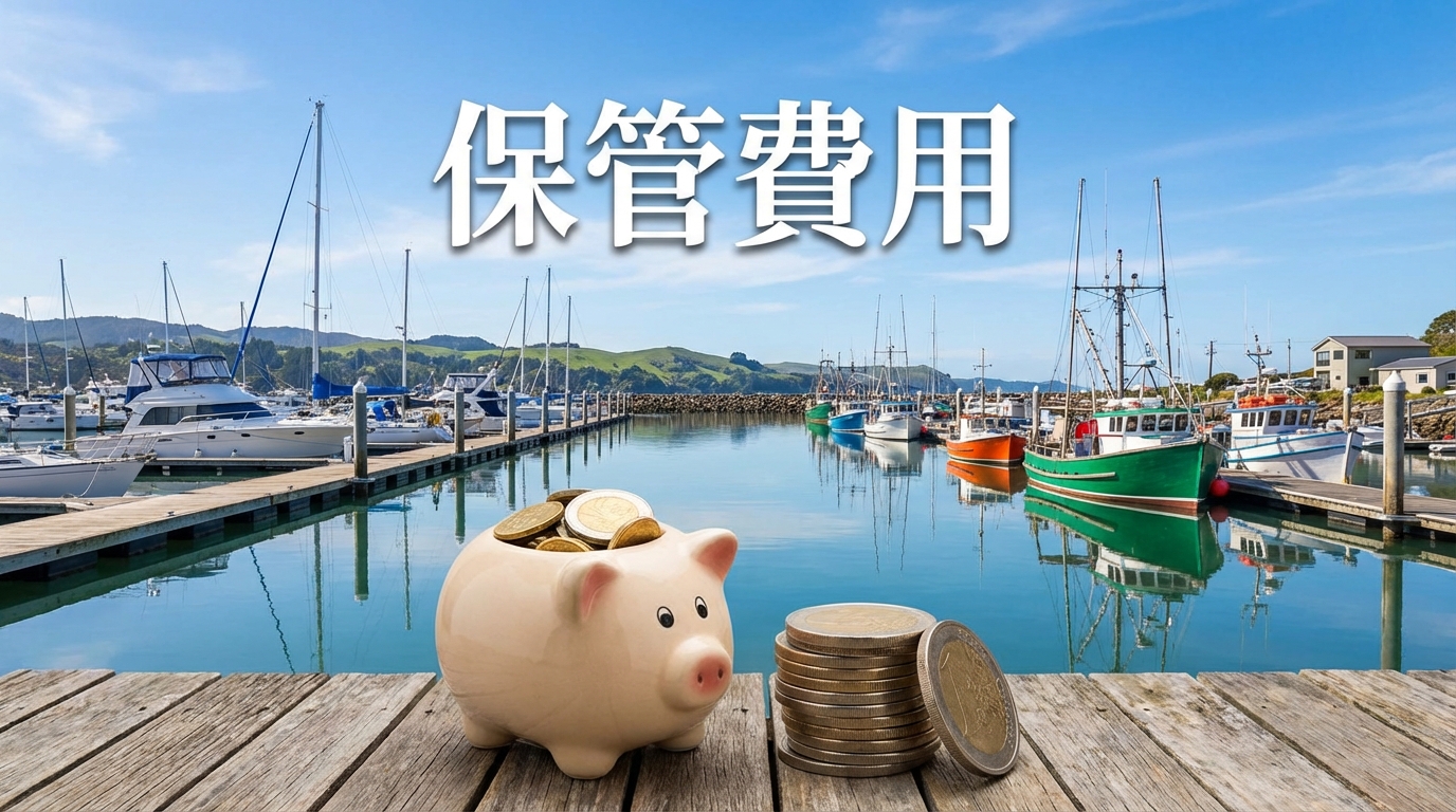 マリーナ係留と費用のイメージ