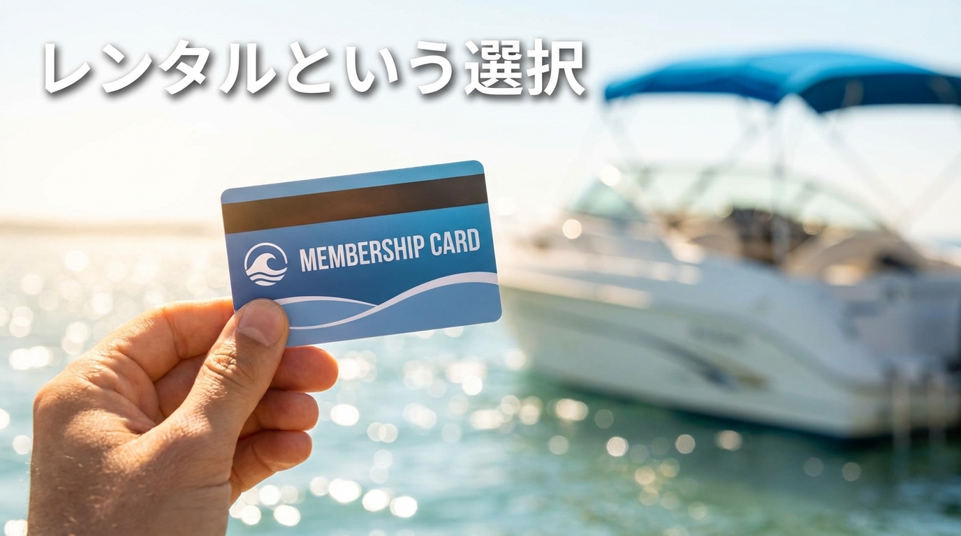 レンタルボート会員証のイメージ